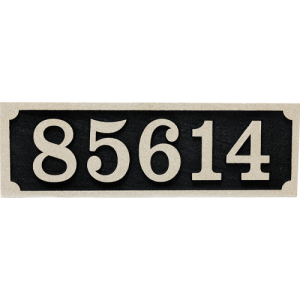 Brick Mailbox Limestone - Black Background 85614
